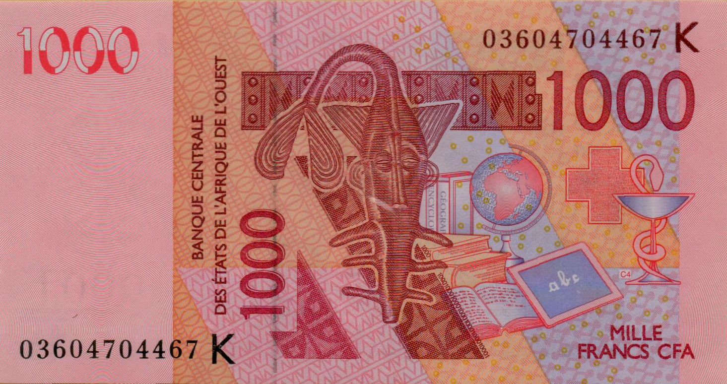 Senegal (W.A.S) 1000 2003 UNC P-715K/a